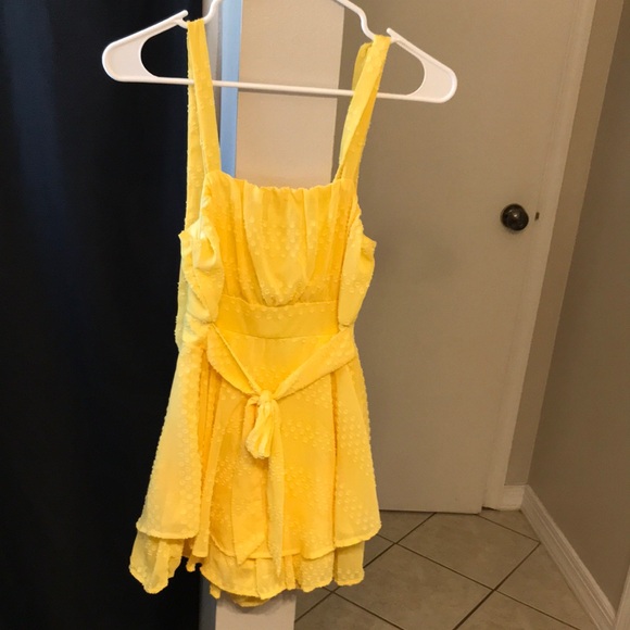 Dresses & Skirts - Yellow Sleeveless Dress